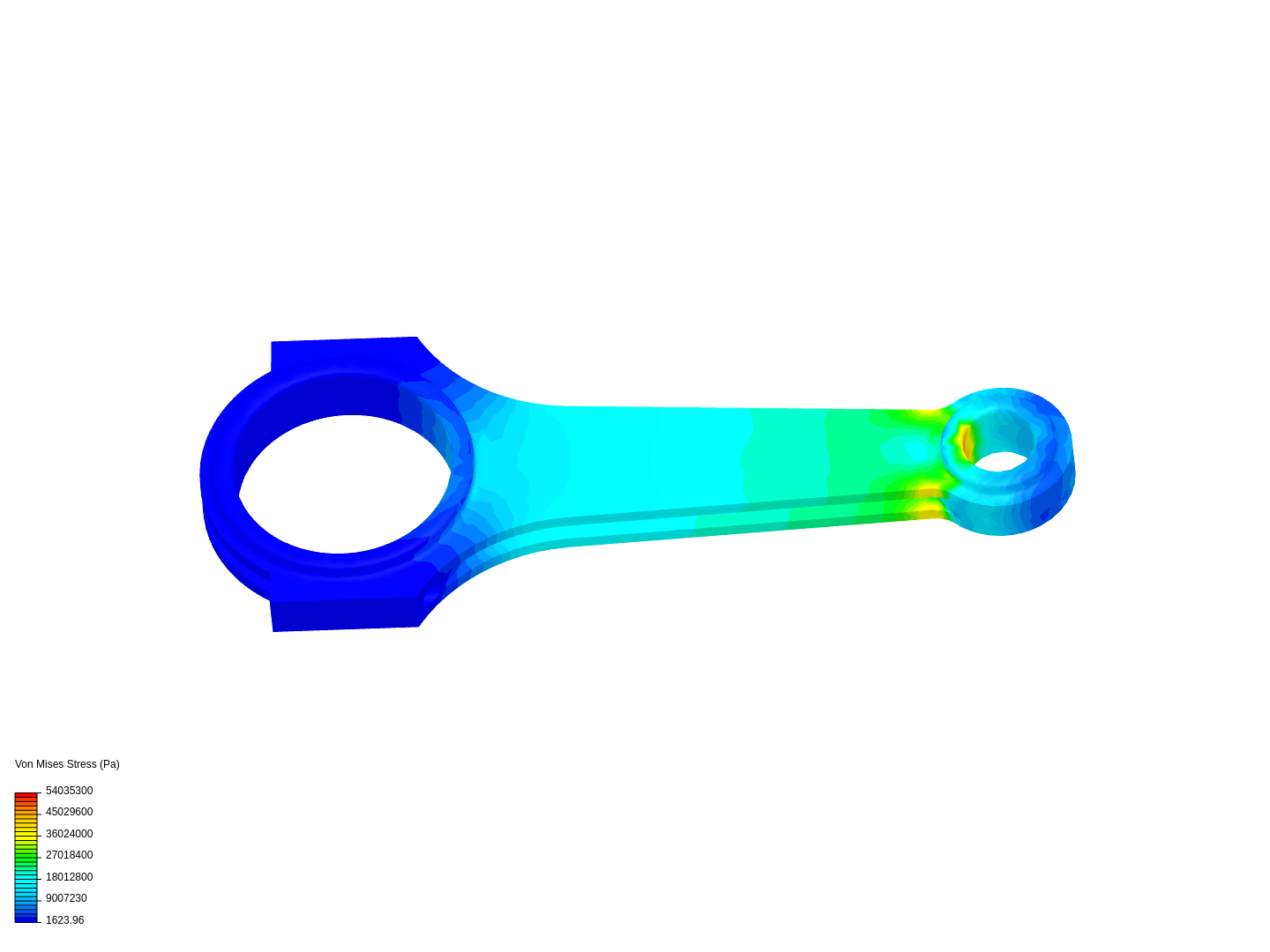 Tutorial 1: Connecting rod stress analysis image