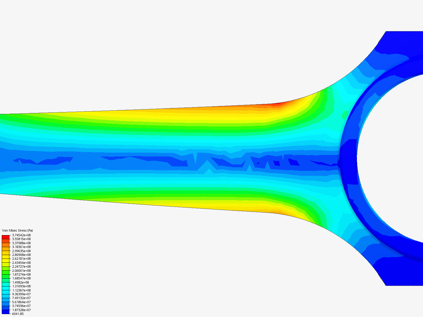 Tutorial 1: Connecting rod stress analysis image