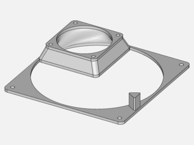 Compound fan duct image