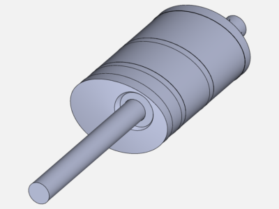 Bent Fin Muffler Simulation image