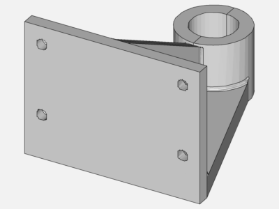 Tutorial - Bearingblock mesh image