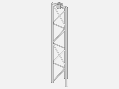 Crane static structural analysis image