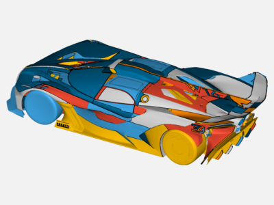 Test de l'aérodynamique de la voiture image