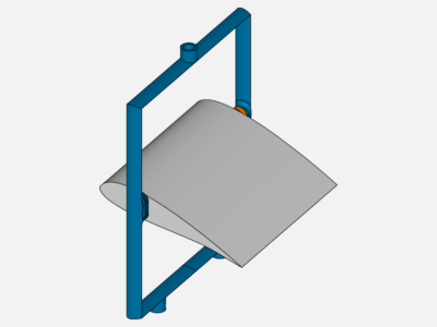 Aerofoil V3 with Frame, AoA 15 image