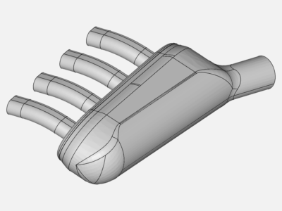 Air Intake of a Car - Internal Flow Analysis with CFD image