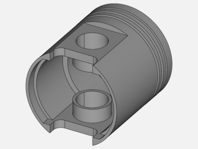 Advanced Tutorial: Thermomechanical Analysis of an Engine Piston - Copy image