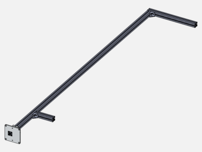 Aluminium strut frame image