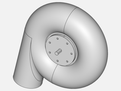 Fluid flow analysis of turbine image