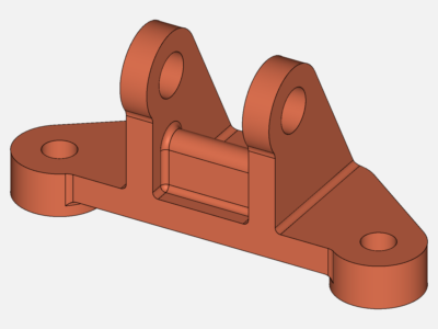 Bracket Static Simulation image