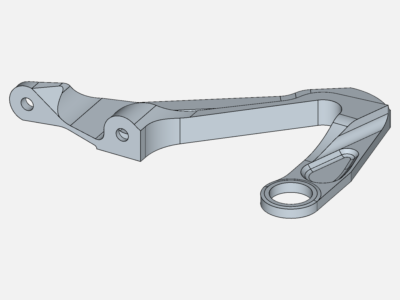 Nonlinear Analysis of Aircraft Engine Bearing Bracket image