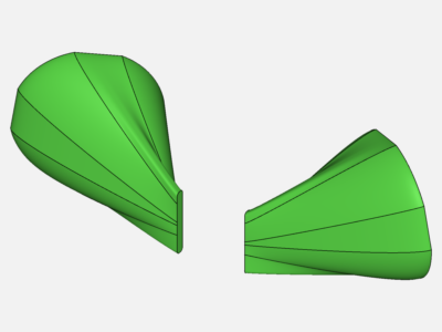 E3D v6 fan duct - airflow simulation image