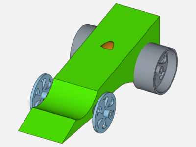 3D dragster image