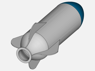 Water Rocket Mk4 Mini aerodymaics analysis image