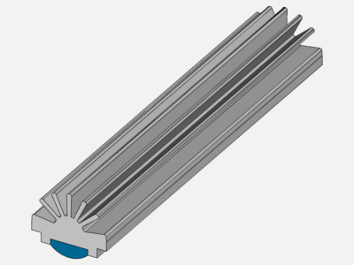 LED Heat Sink Cooling with Natural Convection image