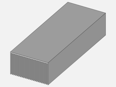 pc heat sink simulation image