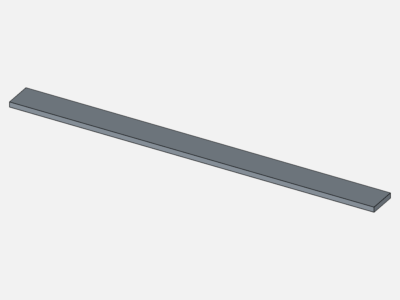 Simscale Static Analysis of an I Beam image