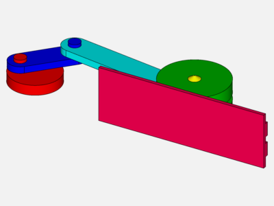 Slider crank mechanism image