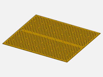 Steady State Heat Transfer on an LED PCB image