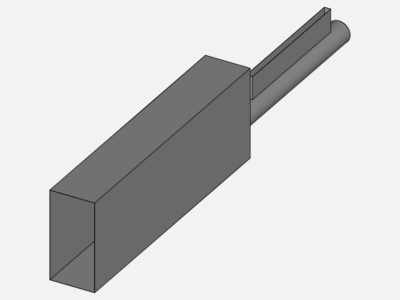 Blower Air Knife & Horizontal Air Combo Flow Sim image