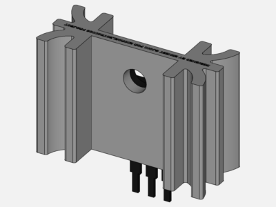 thermal analisis of MOSFET image