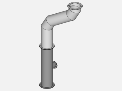 CAD cleaning of a Pipe geometry using SimScale's CAD mode image