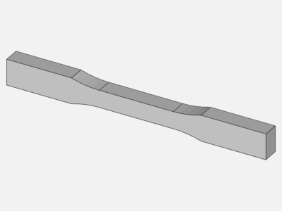 ASTM E 8M 04- Sheet Type- F.Pérez- FEA image