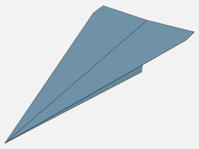 Airflow around Paper Glider 2 image