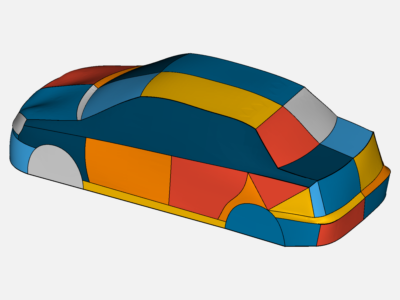 aerodynamic analysis of a car image