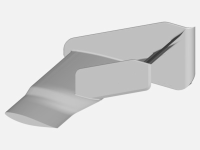 Formule student Front wing CFD project image