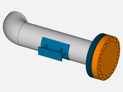 bolts and flanges simulation image