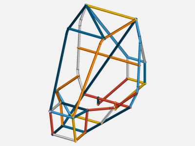 Single element tensile simulation image