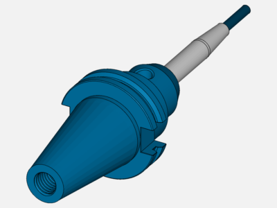 Thermomechanical Analysis of Shrink Fitting of Tool Holder image