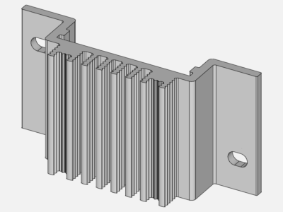 Heat sink Simulation image