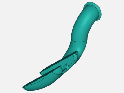 caliper duct CFD image