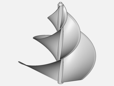 Wind Turbine - Archimedes Spiral image