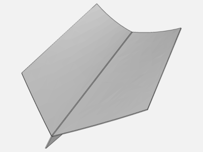 Paper Airplane CFD image