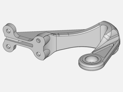 Design Optimization of an Aircraft Engine Bracket image