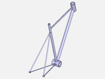 Bicycle Frame Stress Analysis image