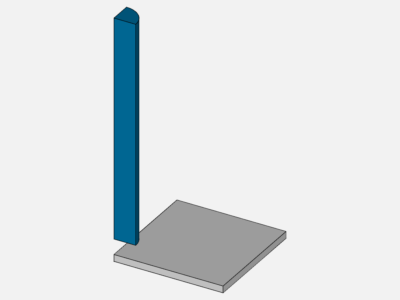 Impact Analysis of Elastoplastic Bar - Code_Aster image