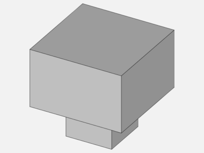 Combine two cubes of different sizes image