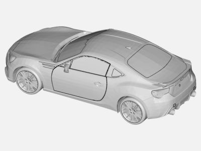 BRZ Aerodynamics Scaled image