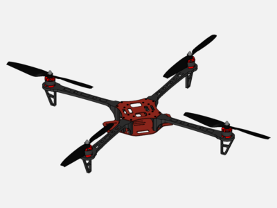 Drone F450 CFD image