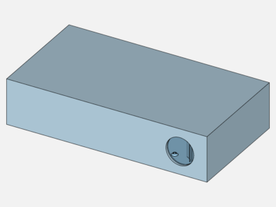 Electronic box simulation image