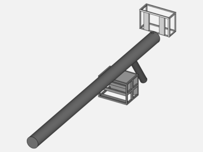 Tutorial - Linear static analysis of a crane image