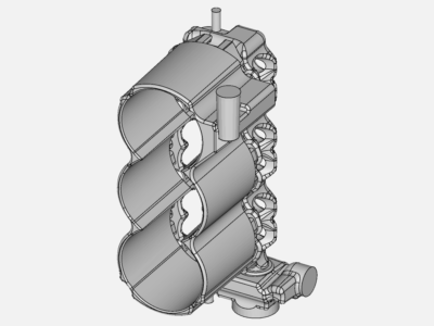 Coolant flow in engine water jacket image