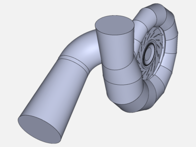 1 MW Francis Turbine Casing - CFD Simulation image