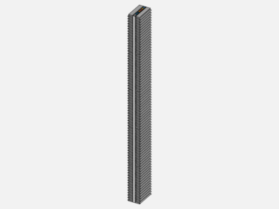 CFD simulation of minichannel tube image