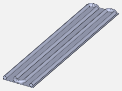 CHT Fluid Flow Heat Transfer through a curved geometry image