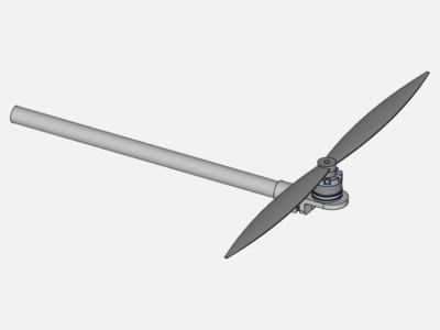 Modal Analysis of Drone Arm x1 image