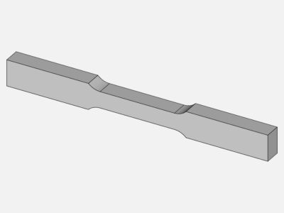 ASTM E 8M 04 Sheet-Type AMCR- FEA image